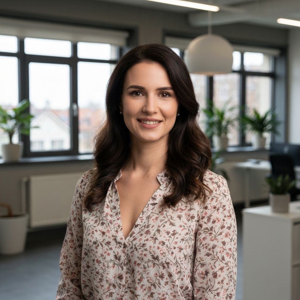 Female nutrition consultant discussing natural supplement options